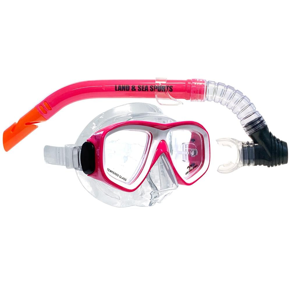 42052 ~ CLEARWATER SILC MASK/SNORK SET